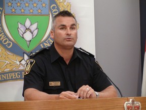 Police spokesman Jason Michalyshen. (PAUL TURENNE/WINNIPEG SUN FILE PHOTO)