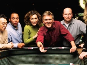 Seven come 11, rolling the dice at the craps table at Casino Rama. (File Photo)