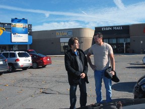 Brothers Jay, left, and Mory Burstein last month completed the purchase of Elgin Mall from OneREIT. Through their small, family owned real estate investment company based in Brampton, they hope to turn around the sagging fortunes of the mall that dates back to 1978.