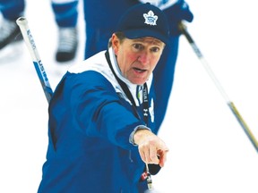Coach Mike Babcock says Nikita Zaitsev’s great progress was unexpected. (Dave Abel/Toronto Sun)