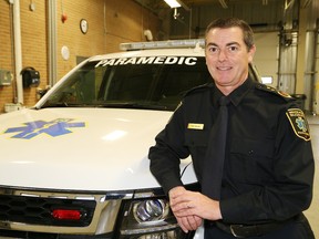 Paul Kadwell is assistant deputy chief of Paramedic Operations for the City of Greater Sudbury. John Lappa/Sudbury Star