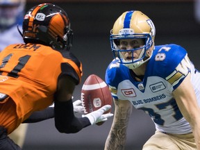 The Bombers face off against the Lions in the West semifinal. (Canadian Press)