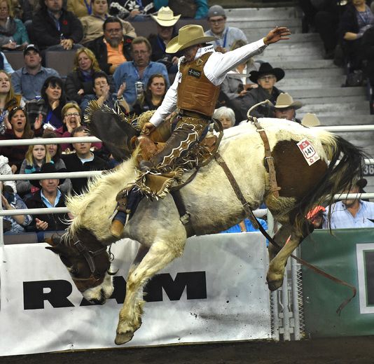 Canadian Finals Rodeo Championship Sunday results Toronto Sun