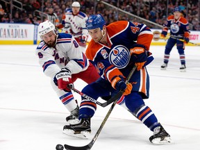 Oilers forward Zack Kassian returned to the lineup after missing three games. (David Bloom)