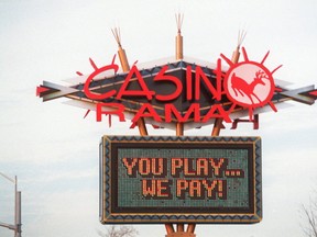 Casino Rama sign (Postmedia Network files)