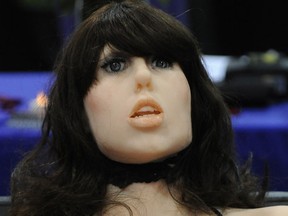 Roxxxy, a sex robot, is seen in a  Jan. 9, 2010 file photo. (ROBYN BECK/AFP/Getty Images)