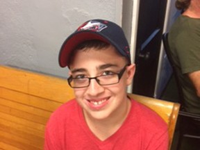 A Norwich mother is collecting birthday cards for her special-needs son Andon Gatti to make his 13th birthday extra special. (SUBMITTED PHOTO)