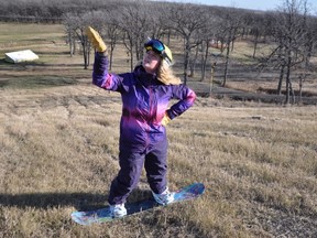 Camryn Dewar is wondering when the snow will come to Stony Mountain Ski Area, which will celebrate its 50th anniversary this season. (HANDOUT PHOTO)