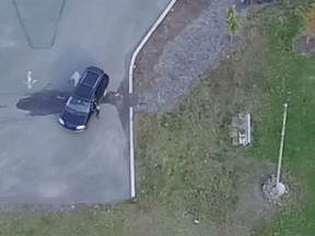 A man caught his wife cheating on him, while following her with a drone. (YouTube screenshot)