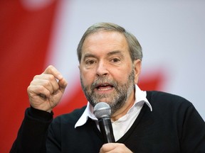 NDP leader Thomas Mulcair. (GEOFF ROBINS/AFP/Getty Images)