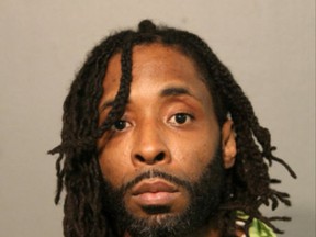 Kamel Harris, 41, faces a first-degree murder charge in the death of Kyrian Knox, 2, of Rockford, Illinois. (Chicago Police Department photo)