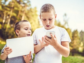 The annual ParticipAction report card gave Canadian kids a D- for their level of physical activity, the fourth year in a row they received that grade. (Getty Images)