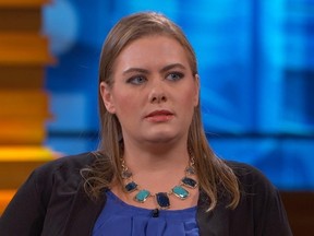 Amanda, a woman who was raped by her parents as a child, appeared on Thursday's episode of Dr. Phil to confront them after more than 20 years. (Screen Capture)