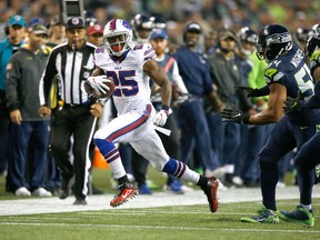 LeSean McCoy's Buffalo Bills are one of Randall's best bets this week. (GETTY IMAGES)