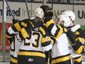 The Kingston Frontenacs beat the Battalion 2-1 in OHL action in North Bay on Thursday night. (Whig-Standard file photo)