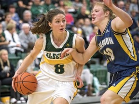 Freshman small forward Emma Kary is the third member of her extended family to play for Pandas coach Scott Edwards. (Courtesy University of Alberta Athletics)