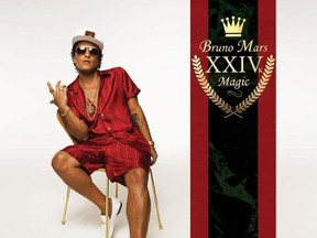 Bruno Mars' '24K Magic' hits the jackpot