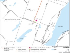 Wind turbine map