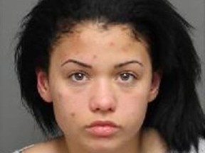 Alana Leigh St. Lewis, 23, is believed to be violent and dangerous, police said Friday.