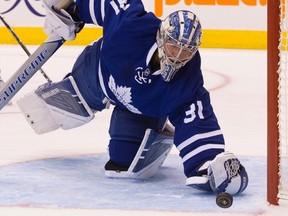 Toronto Maple Leafs goaltender Frederik Andersen. (PETER POWER/The Canadian Press files)