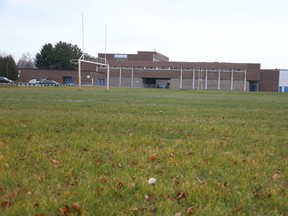 The Lasalle Secondary School soccer fields. One of the fields could soon be home to a new soccer bubble. Gino Donato/Sudbury Star