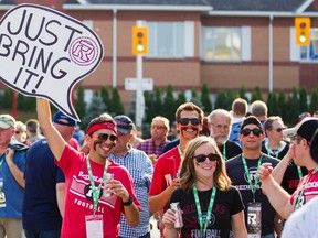 Redblacks fans should be loud and proud at the East final. (Postmedia Network file)