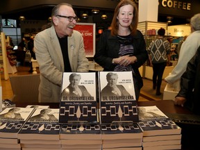 Emily Mountney-Lessard/The Intelligencer
Keith Jamieson and Michelle A. Hamilton, co-authors of Dr. Oronhyatekha, Security, Justice and Equality' are shown here at a book launch and signing event at Chapters in Belleville Saturday.