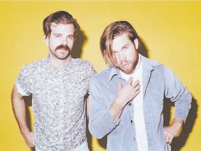 Drummer Wes Marskell and Jason Couse comprise Darcys. (Maya Fuhr, Special to Postmedia News)