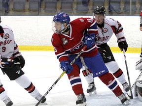 Rob Clerc scored two goals in Kingston's 4-1 win over host Pickering in OJHL play Sunday night. (Ian MacAlpine/Whig-Standard file photo)
