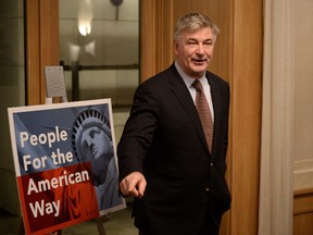 Alec Baldwin attends the Get Out The Vote celebration for People For The American Way on November 1, 2016 in New York City. (Photo by Andrew Toth/Getty Images for People For The American Way)