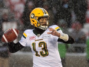 Mike Reilly says the Eskimos are built to win the Grey Cup for multiple years. (The Canadian Press)