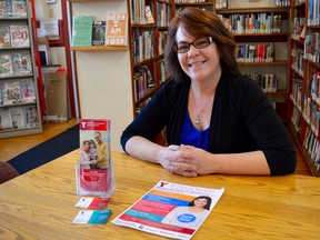 Angela Vint works with newcomers, immigrants and refugees as part of the YMCA's Newcomer, Immigrant and Refugee Centre in Sarnia. Melissa Schilz/Postmedia Network