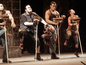 Percussion show Stomp will play at the Burton Cummings Theatre on May 5-6. (FILE PHOTO)