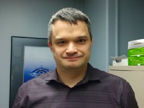 Jared Nolan, 34, manager of corporate communications at Stevenson Memorial Hospital in Alliston. (LinkedIn)