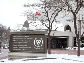 Ottawa courthouse (Jean Levac, Postmedia)