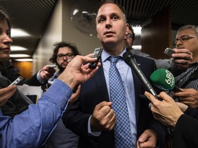 City Councillor and TTC Chairman Josh Colle. (Craig Robertson/Toronto Sun)