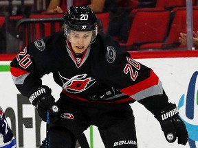 Carolina Hurricanes forward Sebastian Aho. (KARL B. DeBLAKER/AP files)