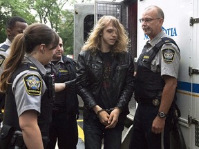 Randall Steven Shepherd arrives at provincial court for a preliminary hearing in Halifax on Wednesday, July 8, 2015. THE CANADIAN PRESS/Andrew Vaughan
