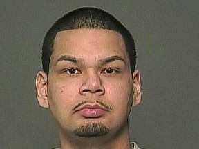 Rueben Sinclair, 29, is wanted by Winnipeg police in connection to several property-related crimes. (WINNIPEG POLICE SERVICE PHOTO)