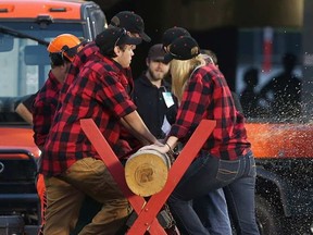 The CFL has changed its mind and decided that there won't be any Redblacks cookie cutting at the Grey Cup game.  OTTAWA REDBLACKS
