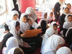 Afghan students