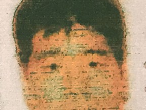 Dong Huang is pictured in this image released by court. His wife Xiu Jin Teng is accused of his murder.