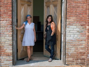 Las Chicas del Cafe co-owners Maria Fiallos, left, and Valeria Fiallos-Soliman