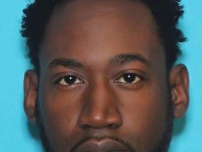 This photo provided by the San Antonio Police Department shows Otis Tyrone McKane. A manhunt for a suspect in the fatal shooting of a veteran Texas police detective ended Monday, Nov. 21, 2016, with an arrest in the killing, authorities said. San Antonio Detective Benjamin Marconi, who was killed Sunday while writing a ticket, was a 20-year veteran of the force. San Antonio Police Chief William McManus said Monday evening that a 31-year-old man, Otis Tyrone McKane, was arrested on a capital murder warrant Monday. (San Antonio Police Department via AP)