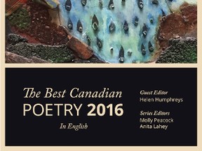 The 2016 edition of The Best Canadian Poetry in English will be launched in Toronto on Nov. 30.