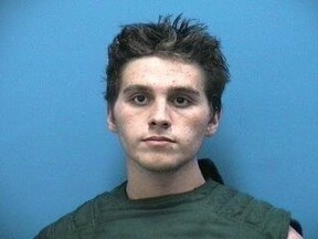 This Oct. 3, 2016, file photo, provided by the Martin County Sheriff's Office, shows Austin Harrouff. Public records released Monday, Oct. 31, 2016, show Harrouff, who is accused of killing a couple and chewing on the dead man's face told deputies, "Help me, I ate something bad" and then admitted it was "humans." (Martin County Sheriff's Office via AP, File)