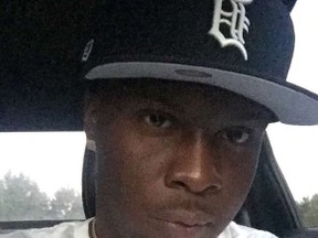 Adrian Thomas, 25, was gunned down as he sat in an SUV at a red light Nov. 18, 2016 at the intersection of Eglinton and Sloane Aves., just west of Victoria Park Ave., around 6 p.m.