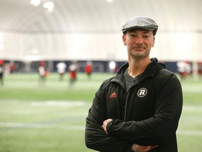 Redblacks chaplain Paul Huggins. (Michael Peake, Postmedia Network)