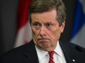 Toronto Mayor John Tory (Craig Robertson/Toronto Sun)