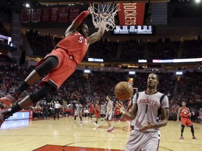 Raptors forward DeMarre Carroll has found his form over his past two games. AP
